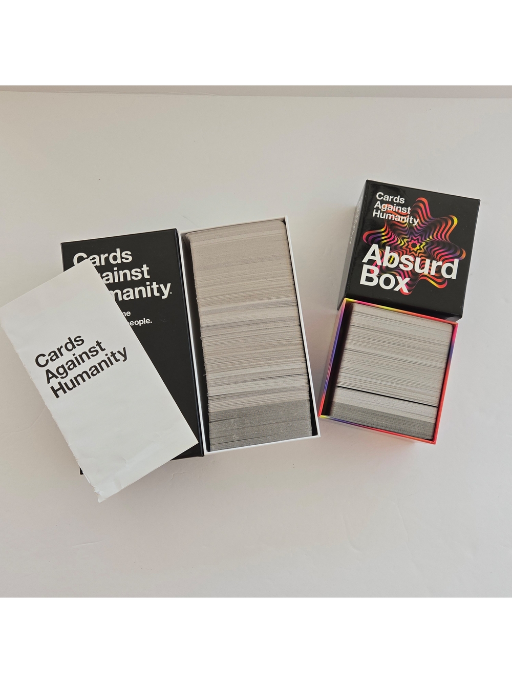 Cards Against Humanity & Absurd Box Party Card Game Sets Complete Good Condition - Picture 8 of 12